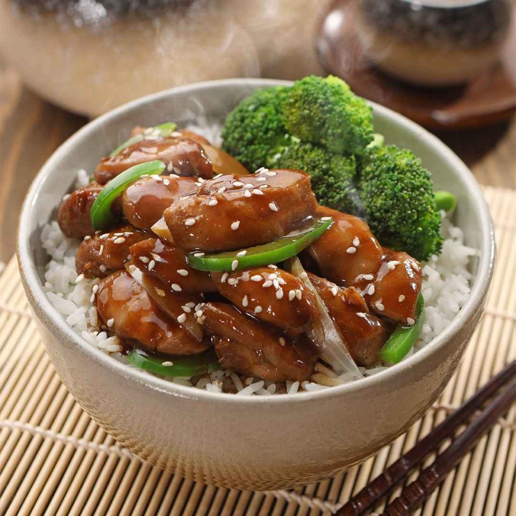 Chicken Teriyaki Japanese Frozen Food